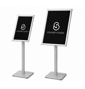 Snap Frame Mitred Poster stand A3 SILVER