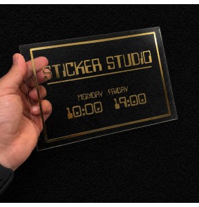 Acrylic Signs