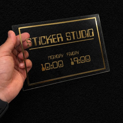 Acrylic Signs